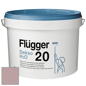 Краска Flugger Dekso H2O 20 полуматовая краска цвет NO.49 