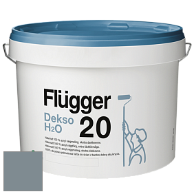 Краска Flugger Dekso H2O 20 полуматовая краска цвет 5526 