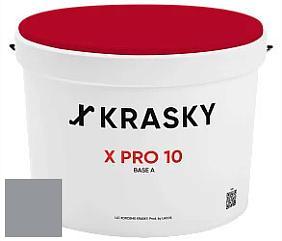Краска X Pro 10 X Krasky матовая краска для стен и потолков цвет NCS S 4005-R80B 