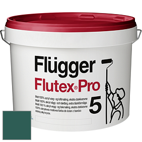 Краска Flugger Flutex Pro 5 матовая краска цвет NCS S 6030-B70G 
