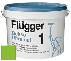 Краска Flugger Dekso 1 ультраматовая краска цвет NCS S 0580-G30Y 