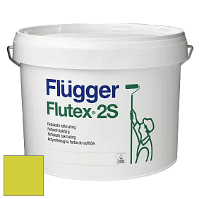 Краска Flugger Flutex 2S глубоко матовая краска цвет NCS S 0570-G60Y 