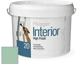 Краска Flugger Interior High Finish 20 акриловая полуматовая эмаль цвет 2505 
