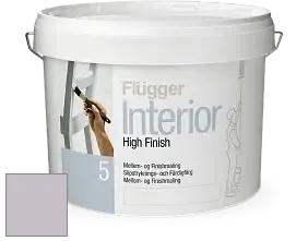 Краска Flugger Interior High Finish 5 матовая акриловая краска-грунт цвет 5435 