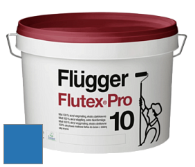 Краска Flugger Flutex Pro 10 матовая моющаяся краска цвет RAL 5015 