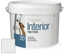 Краска Flugger Interior High Finish 20 акриловая полуматовая эмаль цвет 5551 