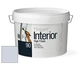 Краска Flugger Interior High Finish 90 акриловая глянцевая эмаль цвет NCS S 1010-R70B 
