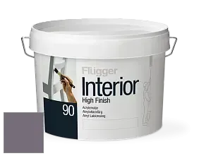 Краска Flugger Interior High Finish 90 акриловая глянцевая эмаль цвет IN-764 
