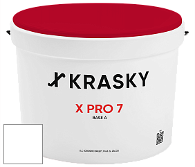 Краска X Pro 7 X Krasky матовая краска для стен и потолков цвет NO.76 