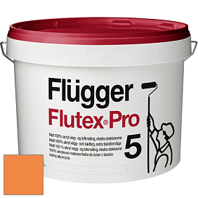 Краска Flugger Flutex Pro 5 матовая краска цвет NCS S 1070-Y40R 