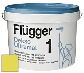 Краска Flugger Dekso 1 ультраматовая краска цвет NCS S 0560-G70Y 