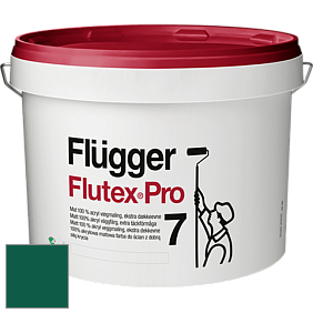 Краска Flugger Flutex Pro 7 матовая краска цвет NCS S 5540-B90G 