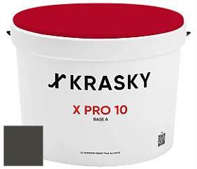 Краска X Pro 10 X Krasky матовая краска для стен и потолков цвет NCS S 8505-G80Y 