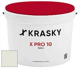 Краска X Pro 10 X Krasky матовая краска для стен и потолков цвет NCS S 0804-G60Y 