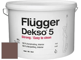 Краска Flugger Dekso 5 матовая краска цвет 4398 