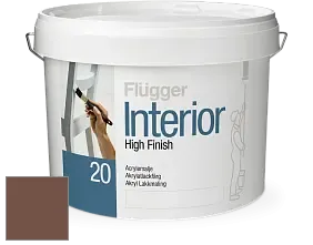 Краска Flugger Interior High Finish 20 акриловая полуматовая эмаль цвет 4368 