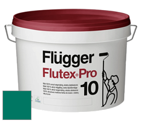 Краска Flugger Flutex Pro 10 матовая моющаяся краска цвет NCS S 4050-B80G 