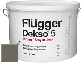 Краска Flugger Dekso 5 матовая краска цвет 5318 