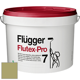 Краска Flugger Flutex Pro 7 матовая краска цвет NCS S 3030-G70Y 