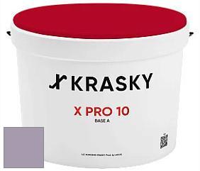Краска X Pro 10 X Krasky матовая краска для стен и потолков цвет NCS S 3020-R50B 