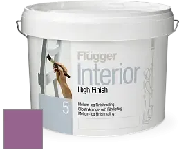Краска Flugger Interior High Finish 5 матовая акриловая краска-грунт цвет 2438 