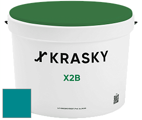 Краска X2B X Krasky глубокоматовая краска для потолков цвет NCS S 3060-B30G 