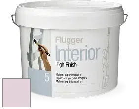Краска Flugger Interior High Finish 5 матовая акриловая краска-грунт цвет NCS S 1010-R30B 