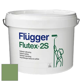 Краска Flugger Flutex 2S глубоко матовая краска цвет NCS S 3040-G30Y 