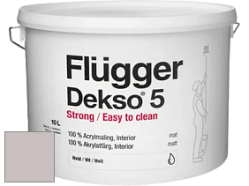 Краска Flugger Dekso 5 матовая краска цвет 4393 