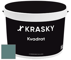 Краска X2B Kvadrat X Krasky матовая краска для потолков глубокого чёрного цвета цвет NCS S 5020-B50G 