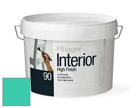Краска Flugger Interior High Finish 90 акриловая глянцевая эмаль цвет 1497 