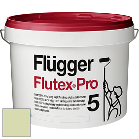 Краска Flugger Flutex Pro 5 матовая краска цвет NCS S 1020-G50Y 