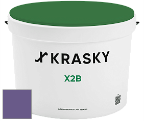 Краска X2B X Krasky глубокоматовая краска для потолков цвет 2447 