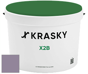 Краска X2B X Krasky глубокоматовая краска для потолков цвет NCS S 4020-R50B 