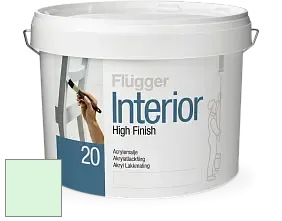 Краска Flugger Interior High Finish 20 акриловая полуматовая эмаль цвет 1501 