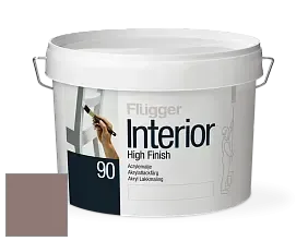 Краска Flugger Interior High Finish 90 акриловая глянцевая эмаль цвет 5407 
