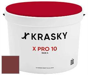 Краска X Pro 10 X Krasky матовая краска для стен и потолков цвет NCS S 4550-Y90R 