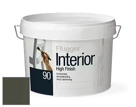 Краска Flugger Interior High Finish 90 акриловая глянцевая эмаль цвет NCS S 8010-G50Y 