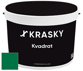 Краска X2B Kvadrat X Krasky матовая краска для потолков глубокого чёрного цвета цвет RAL 6029 
