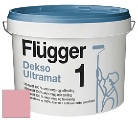 Краска Flugger Dekso 1 ультраматовая краска цвет RAL 3015 