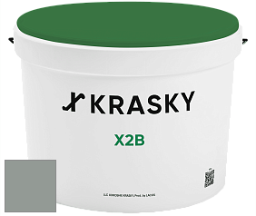 Краска X2B X Krasky глубокоматовая краска для потолков цвет NCS S 4005-G 