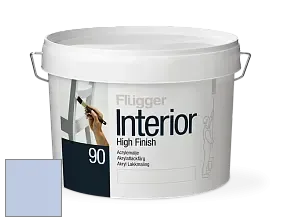 Краска Flugger Interior High Finish 90 акриловая глянцевая эмаль цвет NCS S 1020-R70B 