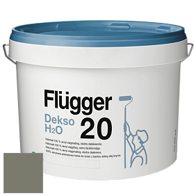 Краска Flugger Dekso H2O 20 полуматовая краска цвет RAL 7003 