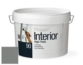 Краска Flugger Interior High Finish 90 акриловая глянцевая эмаль цвет 5547 