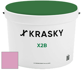 Краска X2B X Krasky глубокоматовая краска для потолков цвет NCS S 1040-R30B 