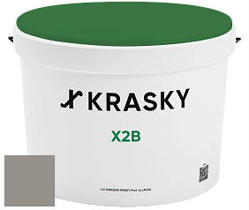 Краска X2B X Krasky глубокоматовая краска для потолков цвет NCS S 4502-Y 