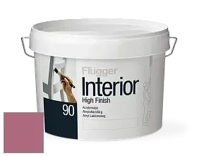Краска Flugger Interior High Finish 90 акриловая глянцевая эмаль цвет NCS S 3040-R20B 