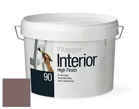 Краска Flugger Interior High Finish 90 акриловая глянцевая эмаль цвет 4407 