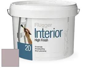 Краска Flugger Interior High Finish 20 акриловая полуматовая эмаль цвет 4405 