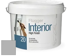 Краска Flugger Interior High Finish 20 акриловая полуматовая эмаль цвет 5352 